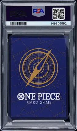 2023 ONE PIECE OP05 1ST ANNIVERSARY ODA SIGNATURE #012 MONKEY D. LUFFY PSA 10 - Image 2