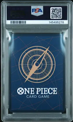 2025 ONE PIECE OP13-CARRYING ON HIS WILL ALTERNATE ART MONKEY D. LUFFY PSA 10 - Image 2