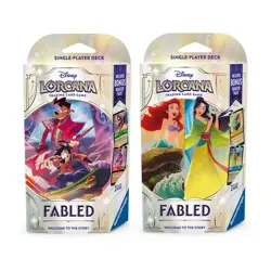 Disney LORCANA TCG: FABLED 2x Starter Deck English New Sealed Free Shipping USA - Image 1