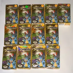2003 Neopets Trading Card Game TCG Sealed Starter Set Deck LOT 13 TOTAL - Image 1