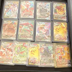 Pokemon VMAX Holo Card Lot 15 Cards Pikachu, Mew, Rayquaza, Aggron, and more - Image 1