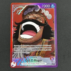 OP13-003 Gol.D.Roger Alt Art Leader One Piece Card - Image 1