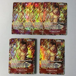 One Piece - Illustration Box Vol. 5 - ST15-005 Portgas.D.Ace - Alt Art (1 Card) - Image 1