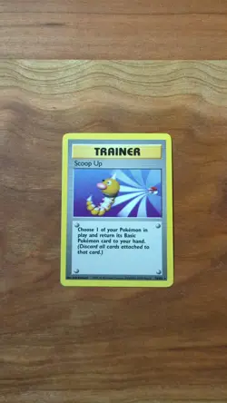 Scoop Up 078/102 Base Set Regular Pokemon TCG Rare Trainer Card - Image 2