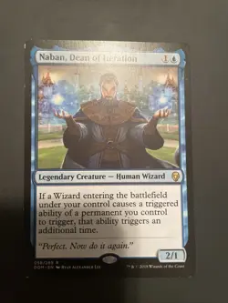 Naban, Dean of Iteration Magic Cards MTG NM Dominaria (DOM) RARE - Image 1