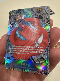 One Piece CCG Buggy Manga Alternative Art OP09-051 English Custom Card - Image 3