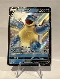Blastoise V SWSH101 SWSH: Sword & Shield Promo Cards Holo - Image 1
