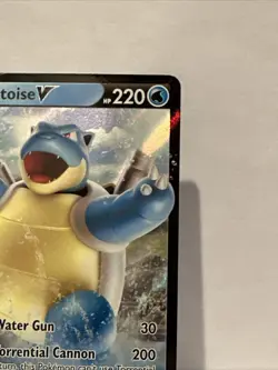 Blastoise V SWSH101 SWSH: Sword & Shield Promo Cards Holo - Image 2