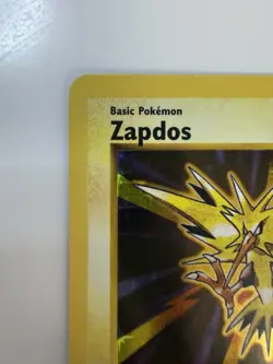 1999 Pokemon Zapdos 016/102 Base Set Shadowless Holo Trading Card Game TCG - Image 2