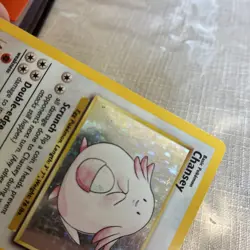 Pokemon Card TCG Chansey Base Set Holo Unlimited 3/102 WOTC Rare Collection LP - Image 2