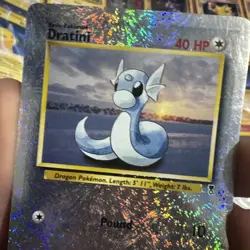 Pokemon TCG Dratini 72/110 Legendary Collection 2002 Reverse Holo Card - Image 3
