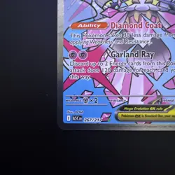 Pokemon Mega Diancie EX Full Art Holo Card 267/217 270 HP 120x Attack English - Image 5