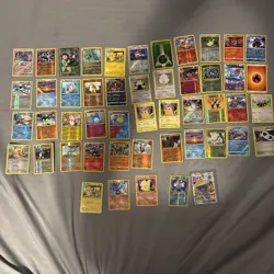 Rare 45 Card Pokemon Lot - 2014-15-16 Cards - Image 1