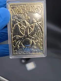 Pokemon #6 Charizard, Limited Edition 23k Gold Plated Trading Card 1999 3C - Image 3