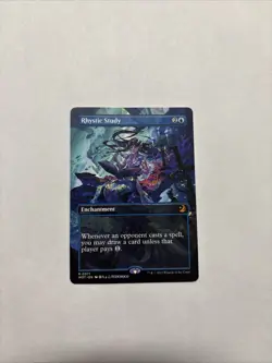 Rhystic Study (Anime Borderless) Wilds of Eldraine: Enchanting Tales Regular - Image 1