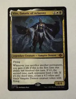 MTG Vito, Fanatic of Aclazotz - The Lost Caverns Of Ixalan LP - Image 1