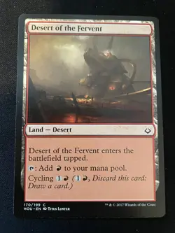 Desert of the Fervent | MtG Magic Hour of Devastation | English | Near Mint - Image 1