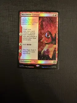 Maximum Carnage #83 (Foil) (NM) Spider-Man SPM Magic MTG - Image 1