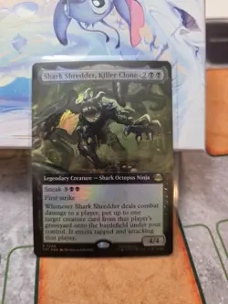 1 x Shark Shredder, Killer Clone - Foil - Teenage Mutant Ninja Turtles - NM-Mint - Image 1