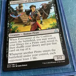 Forerunner of the Coalition Rivals of Ixalan Regular Uncommon 072/196 LP MTG - Image 2