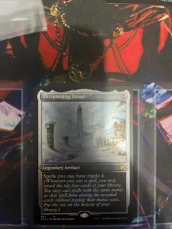 Thrumming Stone (Foil Etched) Double Masters 2022 Foil - Image 1