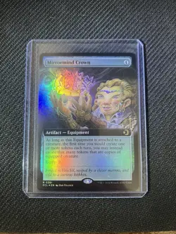 1x Mirrormind Crown, Extended Art Foil, Lorwyn Eclipsed, Magic MTG NM - Image 1