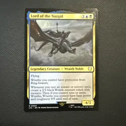 MTG Magic: The Gathering Lord of the Nazgul LTC 0060 Commander LOTR LTR - Image 1