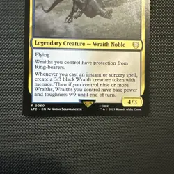 MTG Magic: The Gathering Lord of the Nazgul LTC 0060 Commander LOTR LTR - Image 2