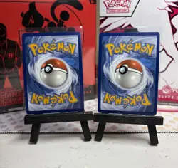 Larvitar 105/197 + Pupitar 106/197 Cosmos Holos Obsidian Flames Pokemon TCG NM - Image 2