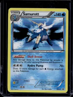 2011 Pokemon BW Black Star Promos Samurott #BW22 - Image 1