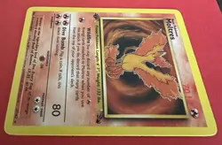 Moltres 24/62 1st Edition Fossil Rare Pokemon WOTC 1999 NM - Image 5