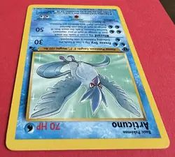 Articuno 17/62 1st Edition Fossil Rare Pokemon WOTC 1999 NM - Image 5