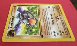 Aerodactyl 16/62 1st Edition Fossil Rare Pokemon WOTC 1999 NM - Image 4