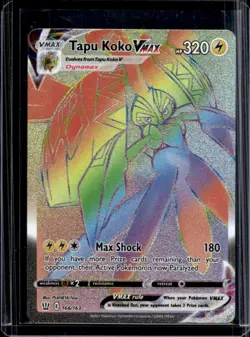 2021 Pokemon SWSH Battle Styles Tapu Koko VM #166/163 - Image 1