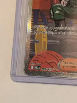 Lt. Surge’s Bargain Mega Evolution 185/132 Illustration Rare Pokemon Card 2025 - Image 5