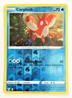 Pokemon TCG Battle Styles CORPHISH 038/163, Reverse Holo, NM, See Pics/Descr. - Image 1