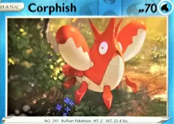 Pokemon TCG Battle Styles CORPHISH 038/163, Reverse Holo, NM, See Pics/Descr. - Image 2