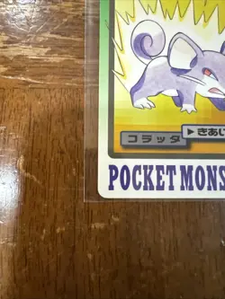 Rattata File No. 019 Carddass Vintage M4 Japanese Pokemon TCG - Image 4