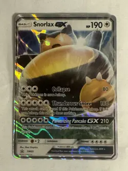 Pokemon TCG Snorlax GX SM05 - Image 1