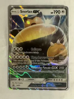 Pokemon TCG Snorlax GX SM05 - Image 2