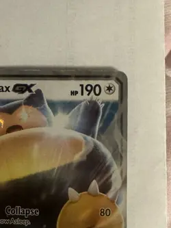 Pokemon TCG Snorlax GX SM05 - Image 4