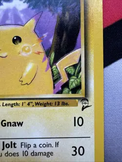 Pikachu 87/130 Base Set 2 Unlimited Pokemon TCG - Image 2