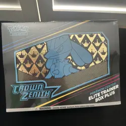Pokemon Center Crown Zenith Elite Trainer Box Plus Sealed ETB Brand New - Image 1