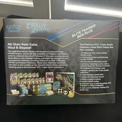 Pokemon Center Crown Zenith Elite Trainer Box Plus Sealed ETB Brand New - Image 2