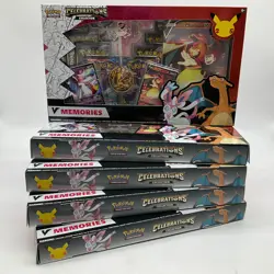 Lot of (5) Pokemon TCG Celebrations Special Collection V Memories Sealed - Image 1