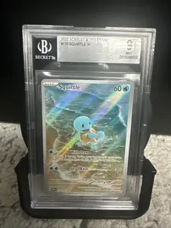 Pokemon Squirtle IR 2023 Scarlet & Violet 151#170 PSA 9 - Image 1