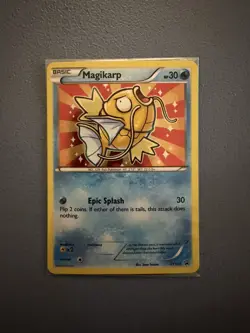 Pokemon TCG Magikarp XY 143 Holo Black Star Promo Sealed - Image 3