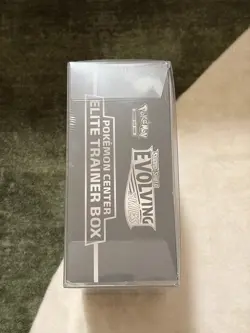 Pokemon TCG Evolving Skies Pokemon Center Exclusive ETB w/ Plastic Display Case - Image 5