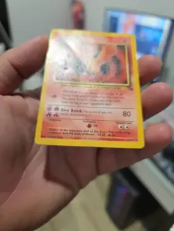 Pokemon TCG | Moltres 27/62 | Fossil Rare | Heavily Played - Image 3