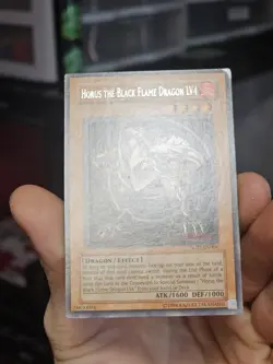 Yu-Gi-Oh! TCG Horus The Black Flame Dragon LV4 SOD-EN006 Unlimited LP/MP - Image 3